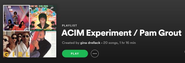 ACIM Experiment playlist